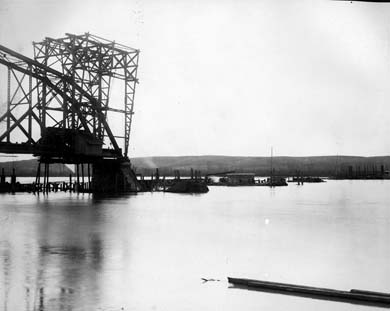 View Showing Condition of Bridge